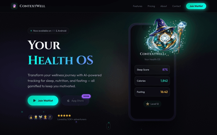 ContextWell — Health OS
